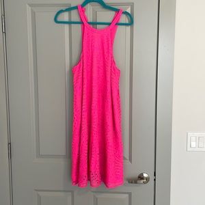 Lilly Pulitzer Pink Halter Dress